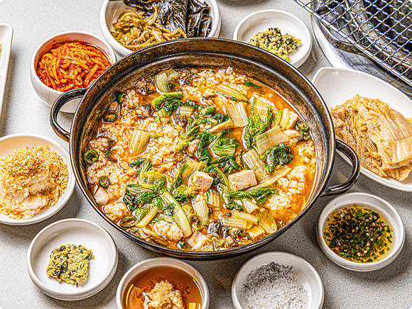 갈매기대도 곁들임